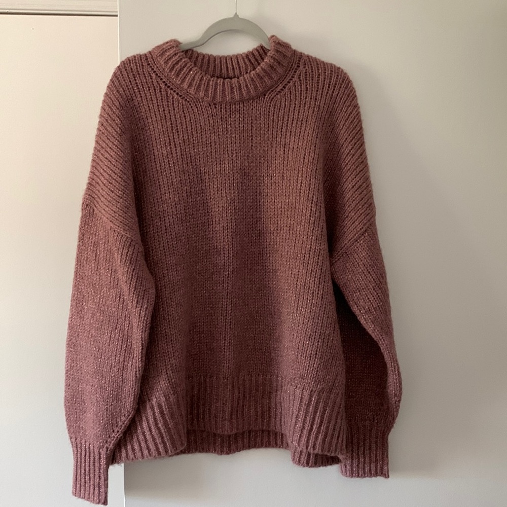 Worn Once All Saints Oversized Italian Yarn Sweater - Size Large